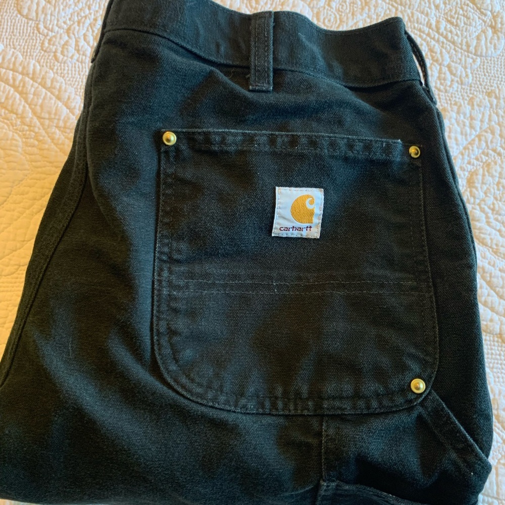 Carhartt double knee black jeans 36 x 36 worn once